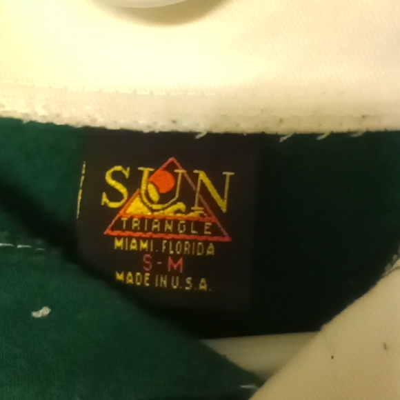 Vintage Rugby Shirt Sun Triangle Miami FL - Picture 3 of 4